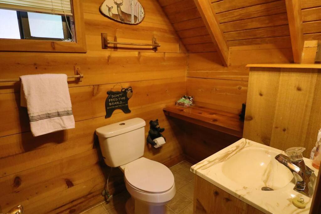 Cozy Cabin W/ Fireplace 3 Minutes To Helen! #2. Eksteriør bilde